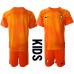 Tanie Strój piłkarski Portugalia Bramkarskie Koszulka Wyjazdowej dla dziecięce MŚ 2022 Krótkie Rękawy (+ szorty)